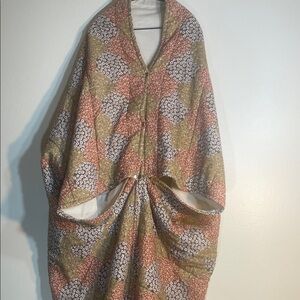 Snug Sack Wearable Sleeping Bag – Patchwork Calico Quilt – Zipper & Snaps